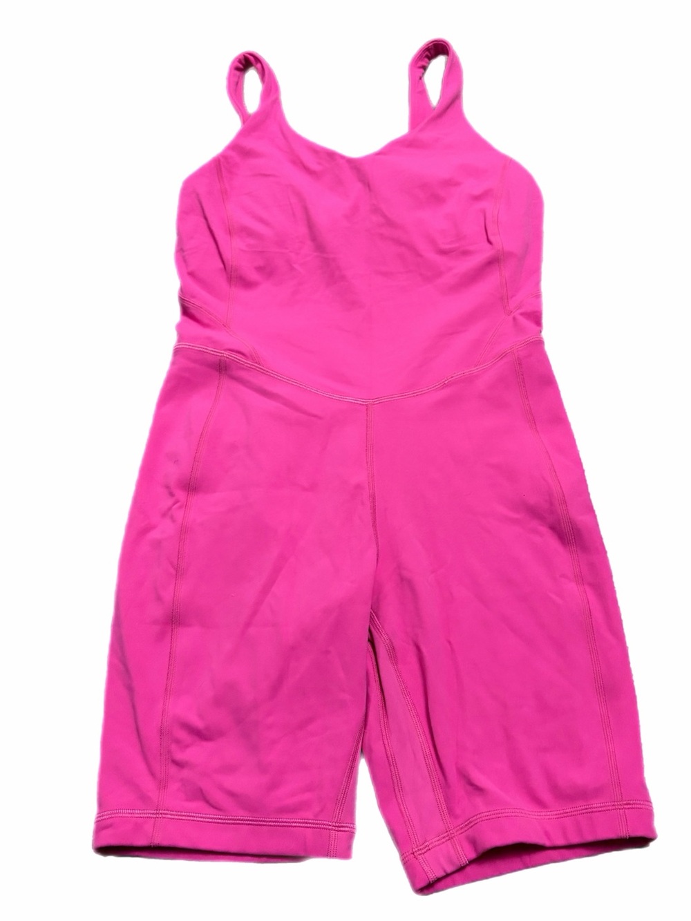 NWOT Lululemon Align Bodysuit *Double Lined Onesie 8" (Sonic Pink) Size 8